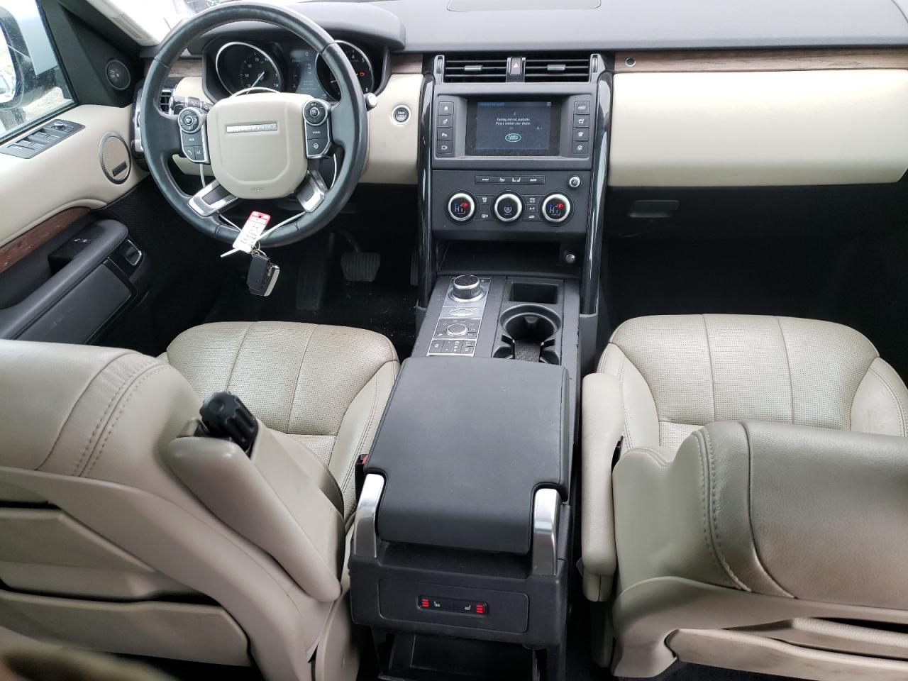 2017 Land Rover Discovery VIN SALRGBBVXHA021279 Copart auction photo, rear end / front end damage thumbnail 8