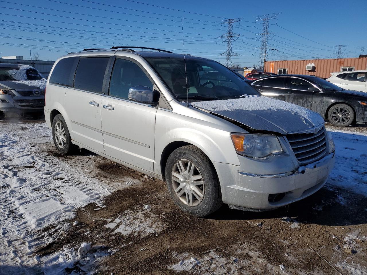 2010 Chrysler Town & Country VIN 2A4RR6DX7AR261716 Copart auction photo, front end damage thumbnail 4