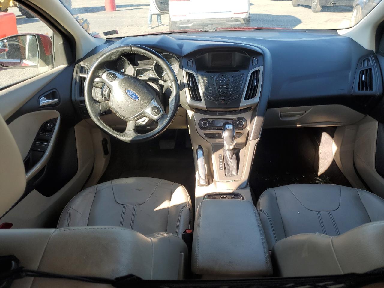 2012 Ford Focus VIN 1FAHP3H28CL209937 Copart auction photo, rear end / front end damage thumbnail 8