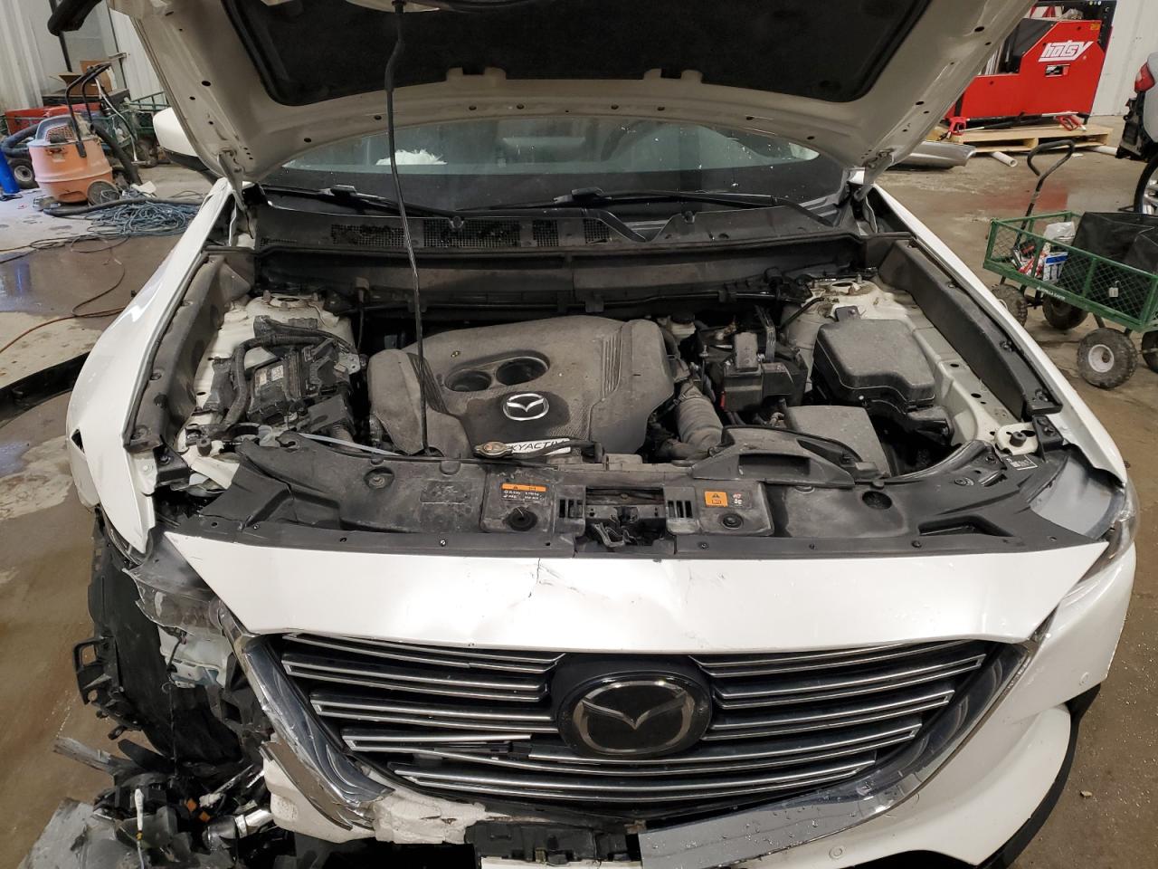2019 Mazda CX-9 VIN JM3TCBCY6K0321990 Copart auction photo, front end damage thumbnail 12