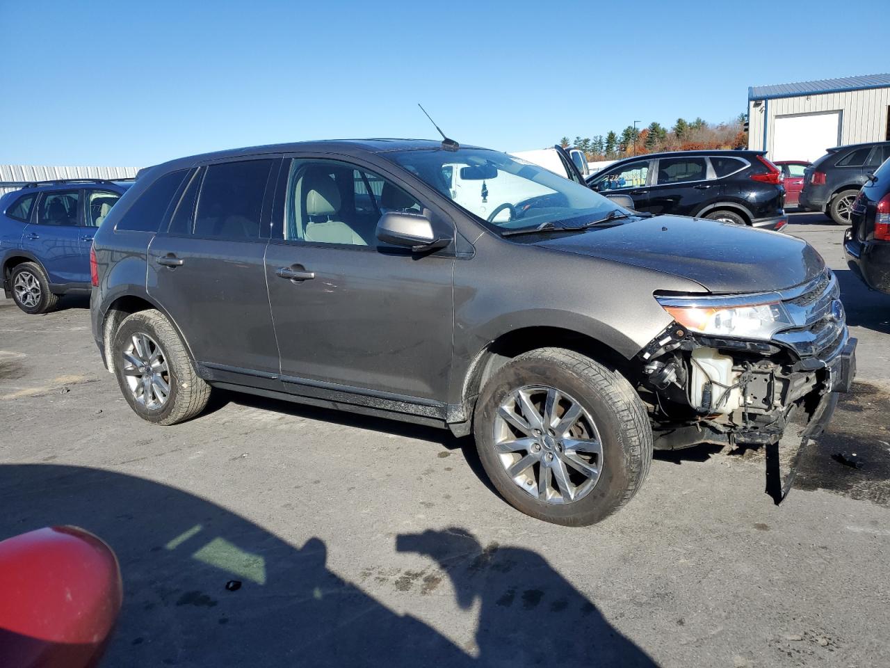 2013 Ford Edge VIN 2FMDK4JC2DBE05448 Copart auction photo, front end damage thumbnail 4