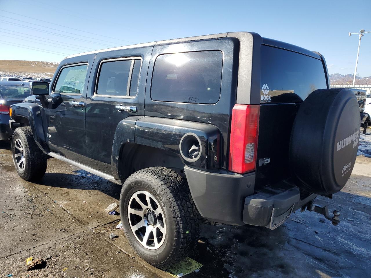 2007 Hummer H3 VIN 5GTDN13E078236152 Copart auction photo, front end damage thumbnail 2