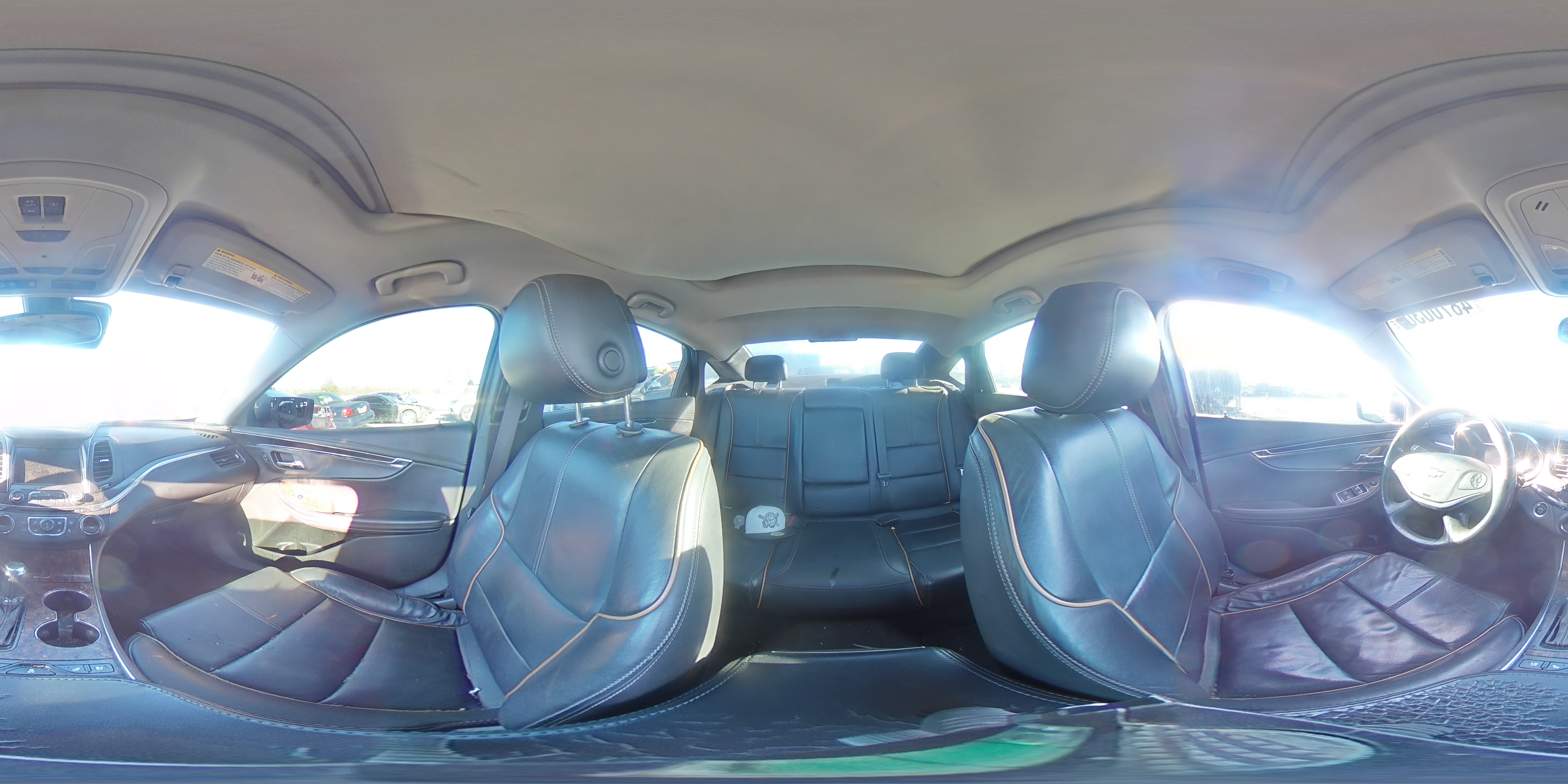 2014 Chevrolet Impala VIN 1G1155S34EU122606 Copart auction photo, side / front end damage thumbnail 13