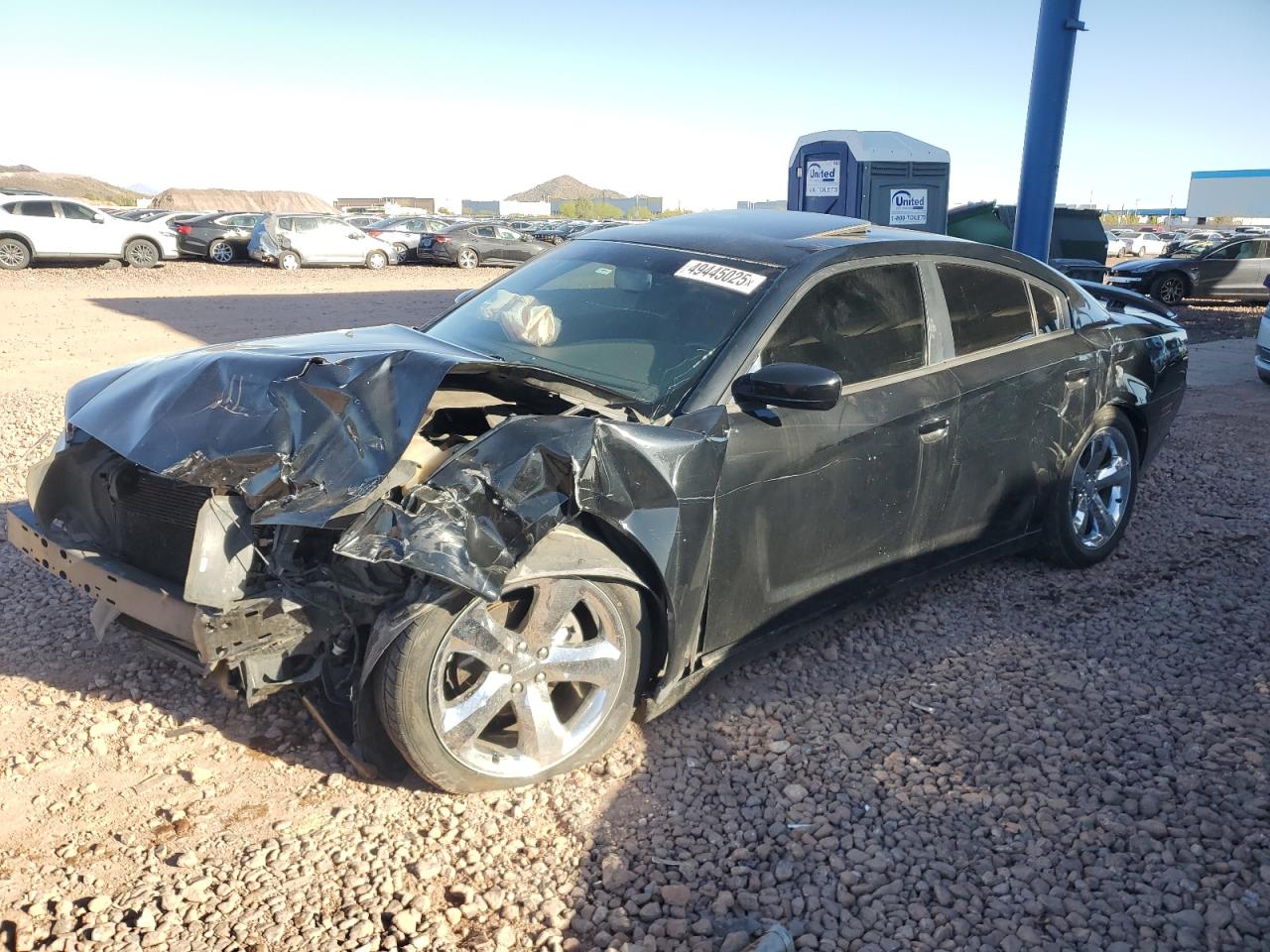 2013 Dodge Charger VIN 2C3CDXHG3DH593676 - Copart auction photo