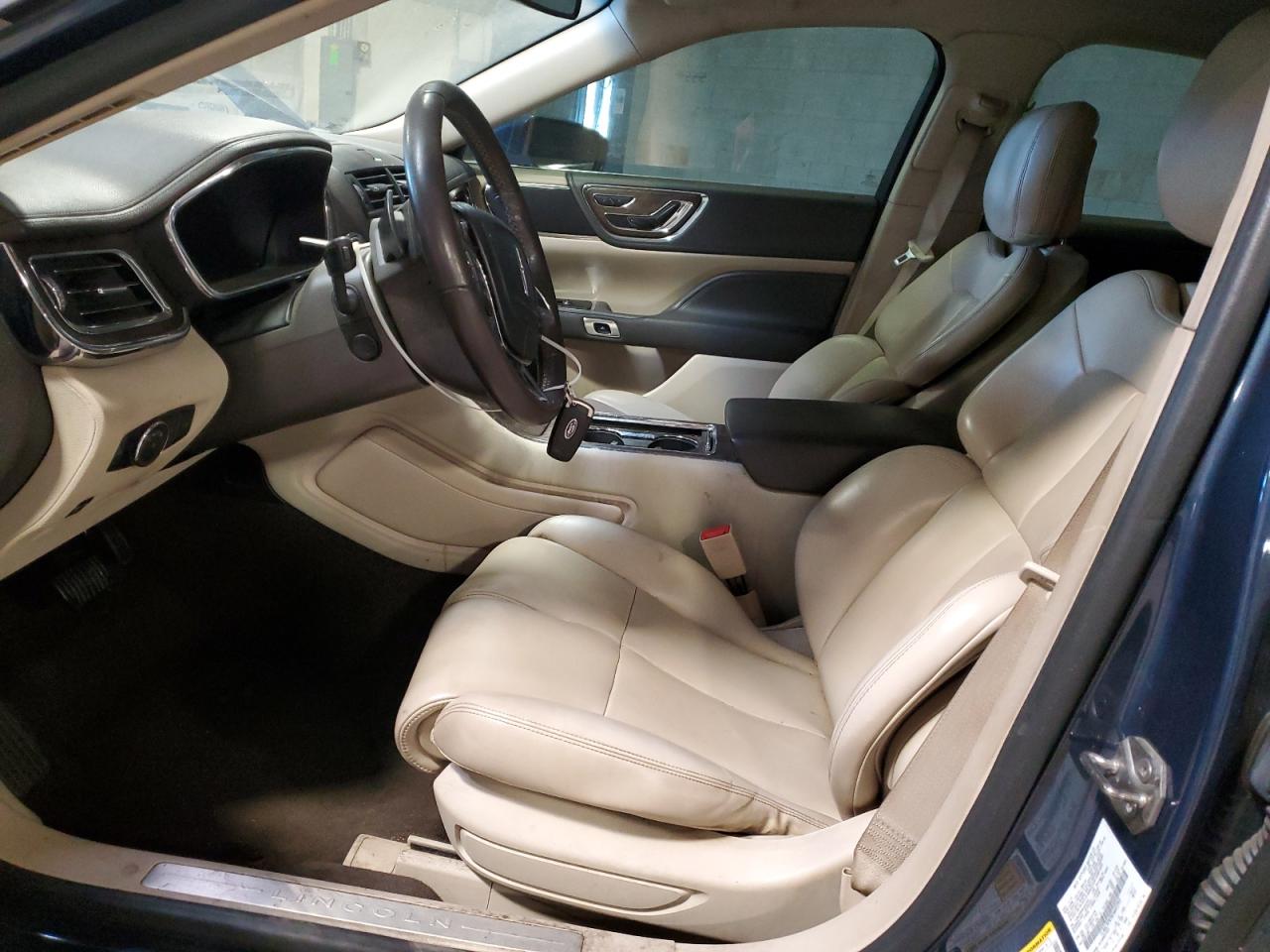 2019 Lincoln Continental VIN 1LN6L9PK9K5602393 Copart auction photo, side damage thumbnail 7