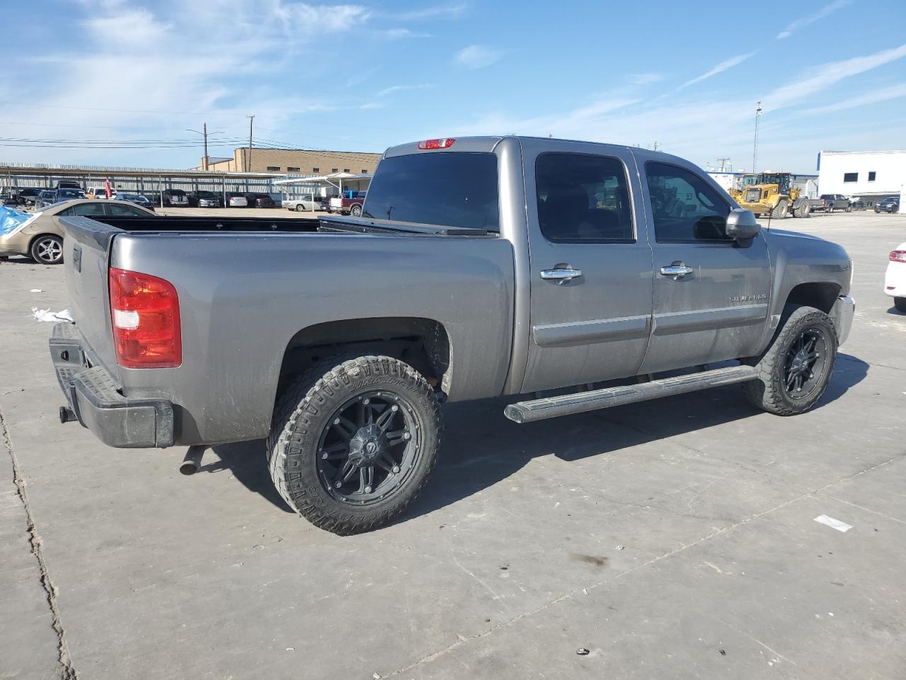 2013 Chevrolet Silverado VIN 3GCPCSE04DG227879 Copart auction photo, rear end damage thumbnail 3