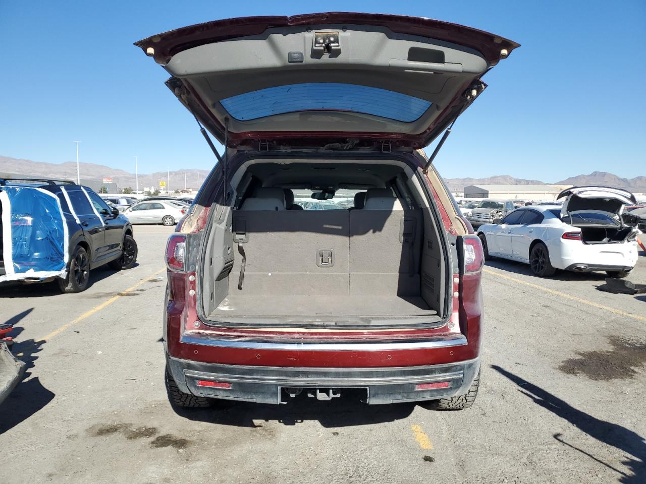 2017 GMC Acadia VIN 1GKKVSKD4HJ276312 Copart auction photo, front end / rear end damage thumbnail 6