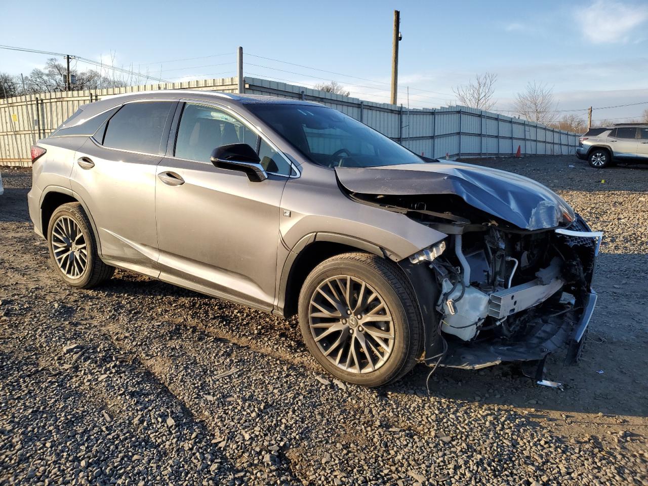 2018 Lexus RX VIN 2T2BZMCA2JC167182 Copart auction photo, front end damage thumbnail 4