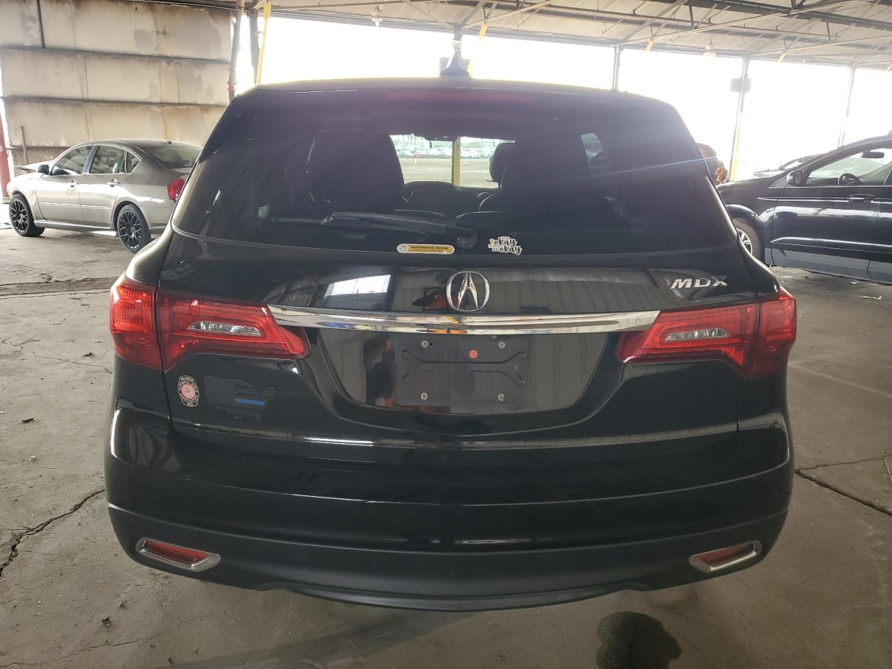 2016 Acura MDX VIN 5FRYD3H49GB008821 Copart auction photo, front end damage thumbnail 6