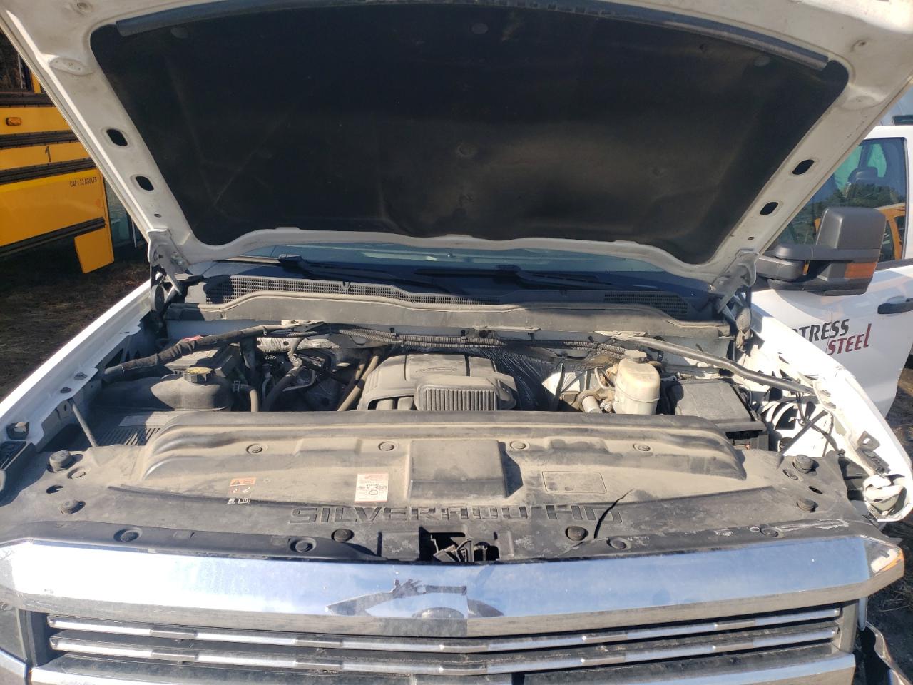 2017 Chevrolet Silverado VIN 1GB1CUEG5HF143824 Copart auction photo, front end / side damage thumbnail 11