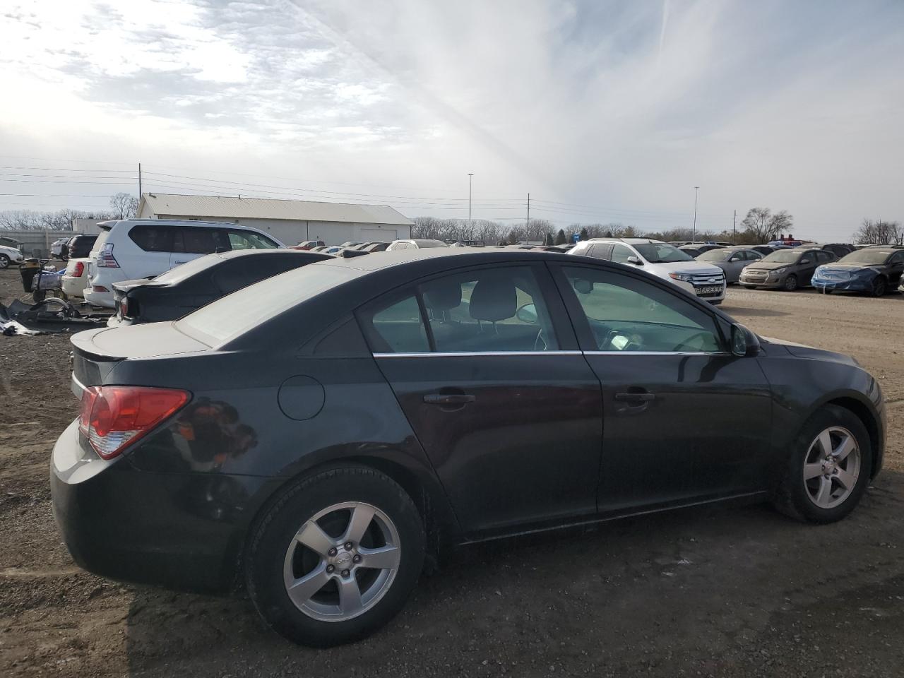 2013 Chevrolet Cruze VIN 1G1PC5SB6D7257400 Copart auction photo, rear end / mechanical damage thumbnail 3