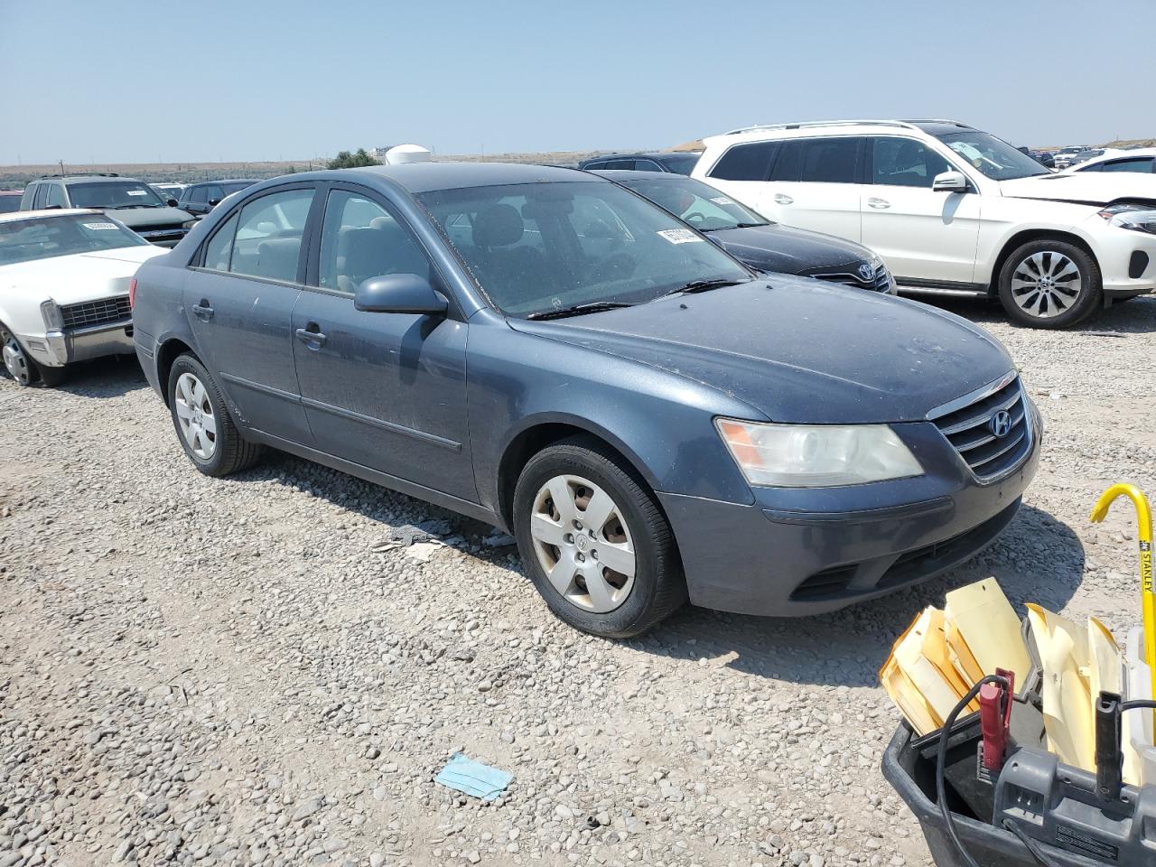 2009 Hyundai Sonata VIN 5NPET46C19H448320 Copart auction photo, minor dent/scratches damage thumbnail 4