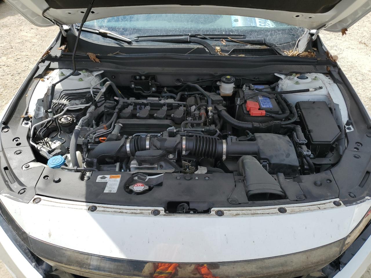 2022 Honda Accord VIN 1HGCV1F41NA044350 Copart auction photo, water/flood damage thumbnail 11