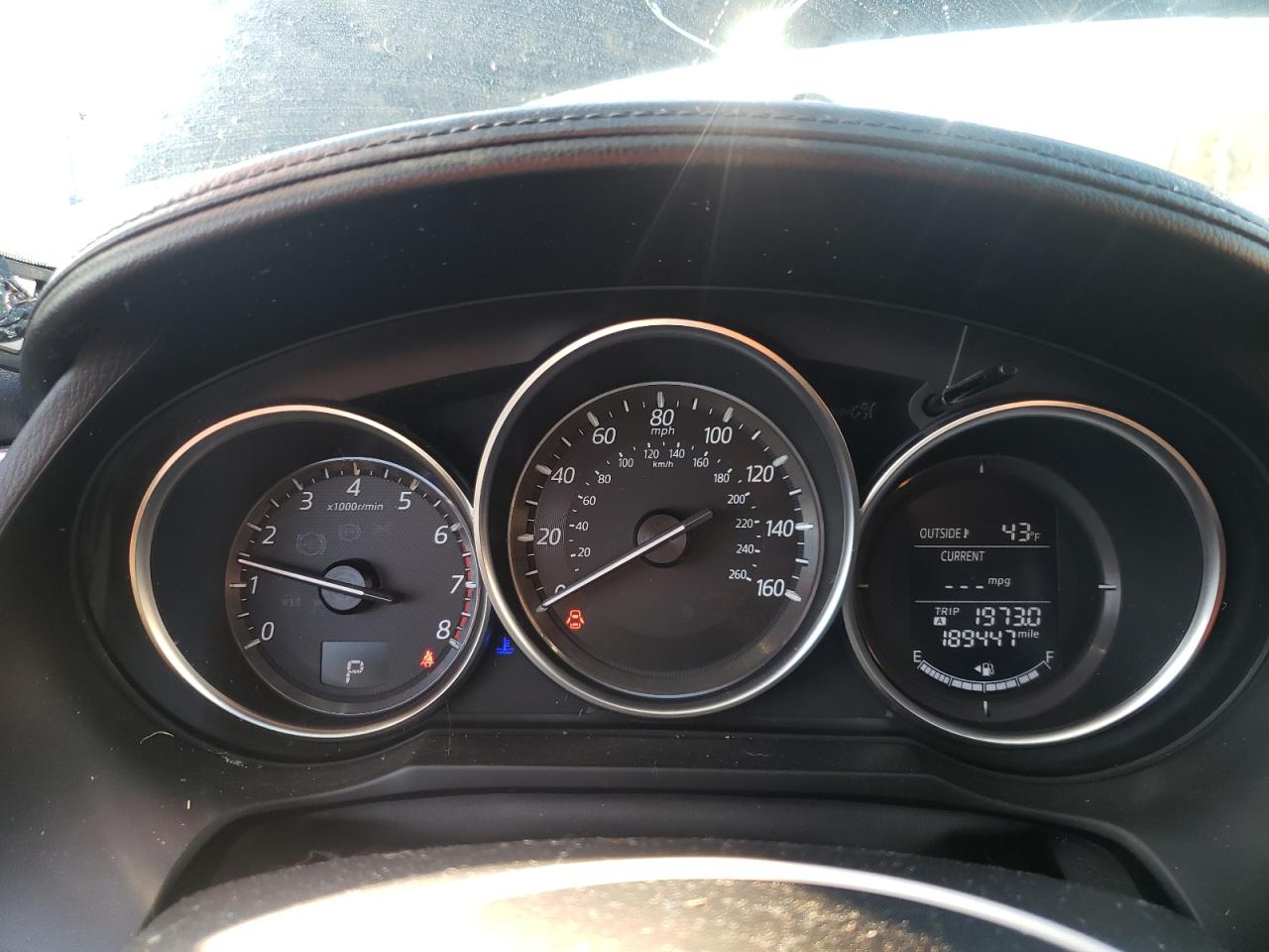 2016 Mazda 6 VIN JM1GJ1U56G1486129 Copart auction photo, all over / frame damage damage thumbnail 9