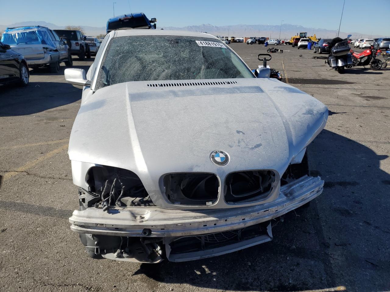 2002 BMW 3er VIN WBABN53492JU38225 Copart auction photo, front end damage thumbnail 5