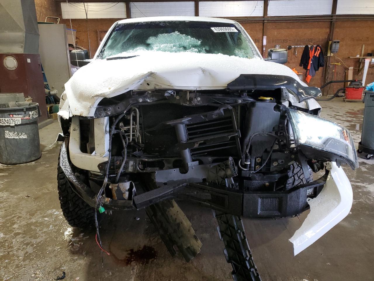 2013 RAM 1500 VIN 1C6RR7GG7DS619902 Copart auction photo, front end / side damage thumbnail 5