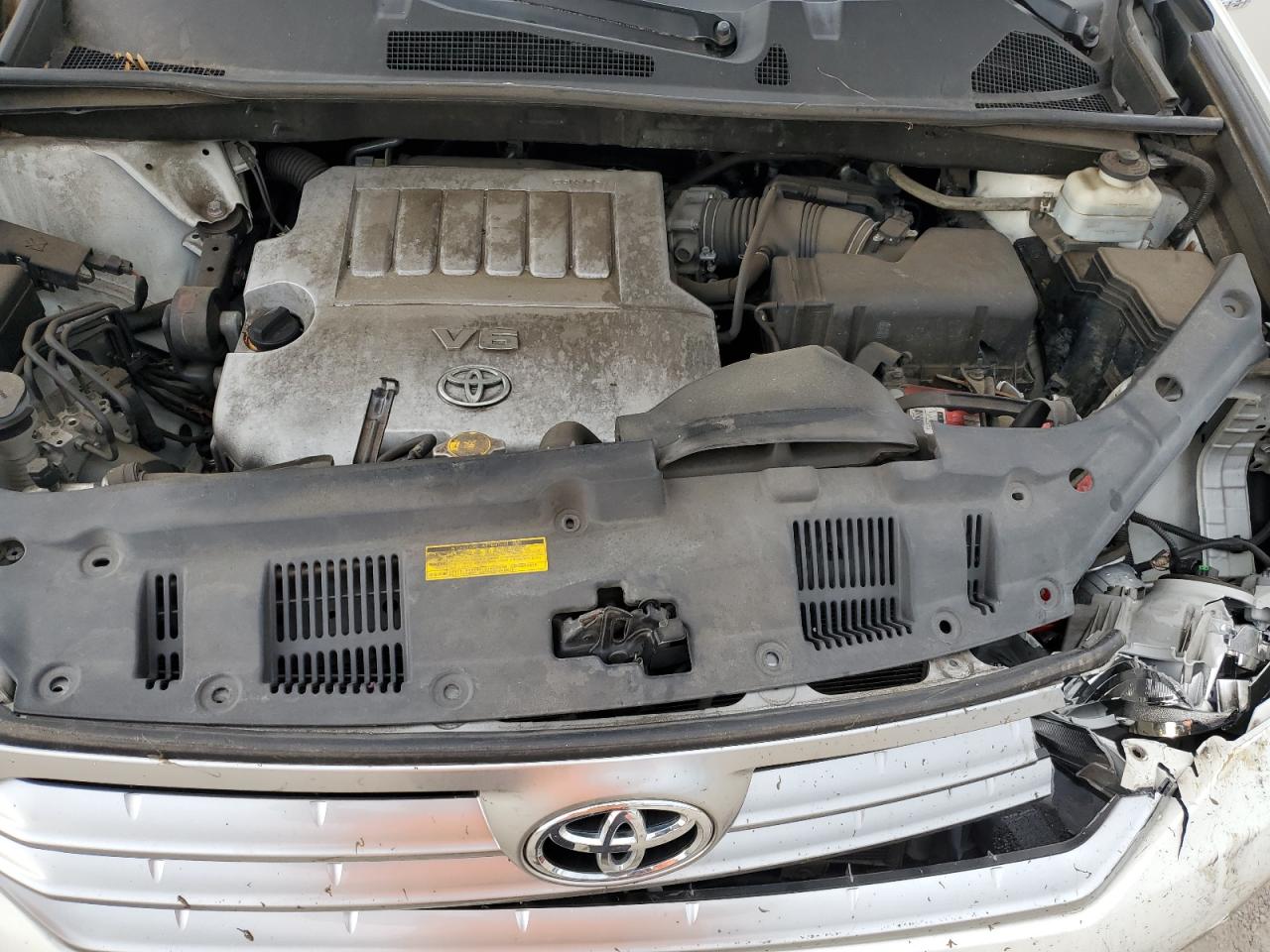 2012 Toyota Highlander VIN 5TDYK3EH2CS082196 Copart auction photo, front end damage thumbnail 13