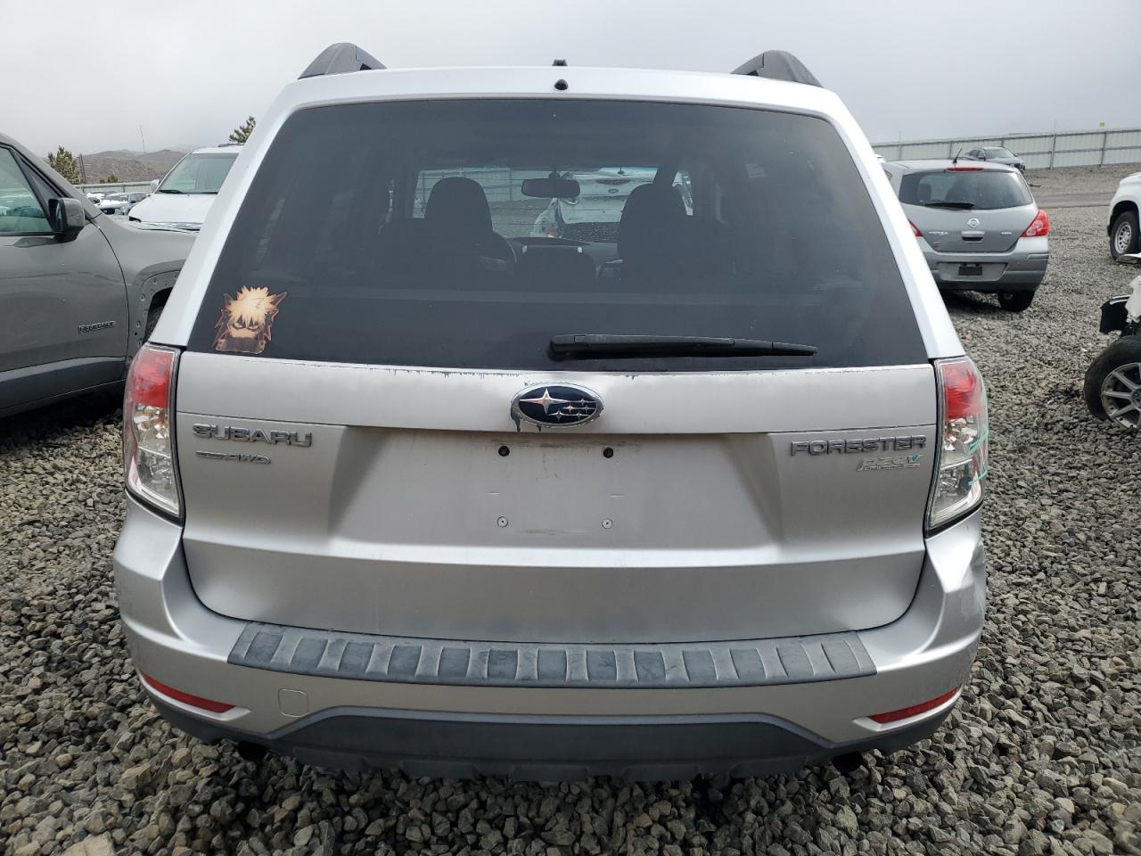 2010 Subaru Forester VIN JF2SH6CC4AH756588 Copart auction photo, side damage thumbnail 6