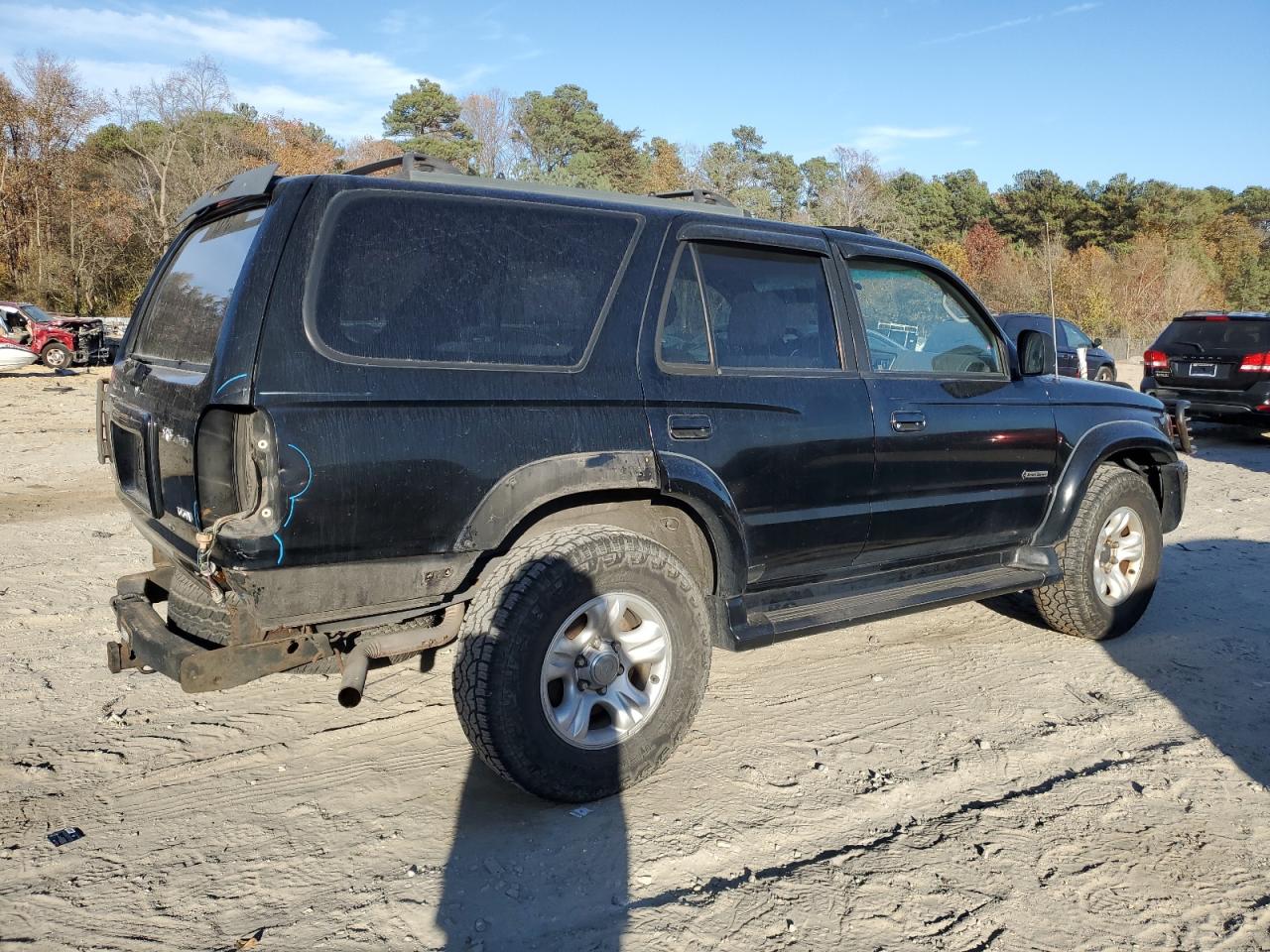 2002 Toyota 4Runner VIN JT3HN86R920361923 Copart auction photo, rear end / minor dent/scratches damage thumbnail 3