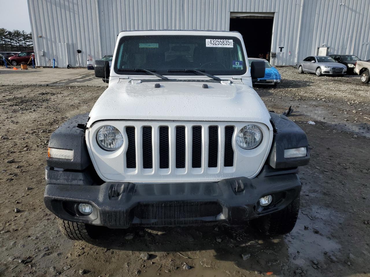 2019 Jeep Wrangler VIN 1C4HJXDG0KW597392 Copart auction photo, front end damage thumbnail 5