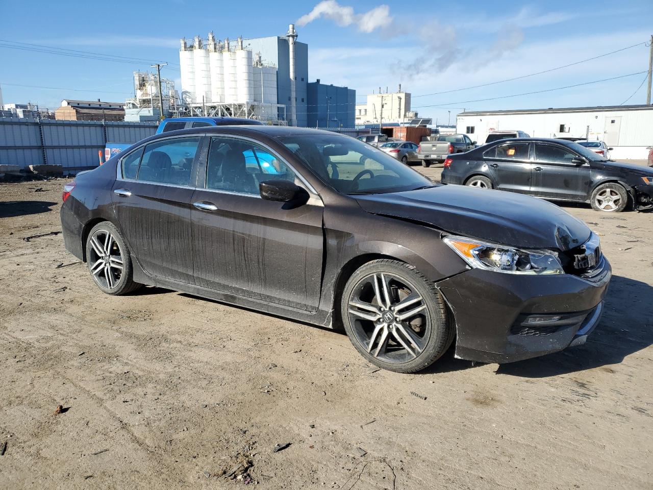 2016 Honda Accord VIN 1HGCR2F53GA113965 Copart auction photo, front end damage thumbnail 4