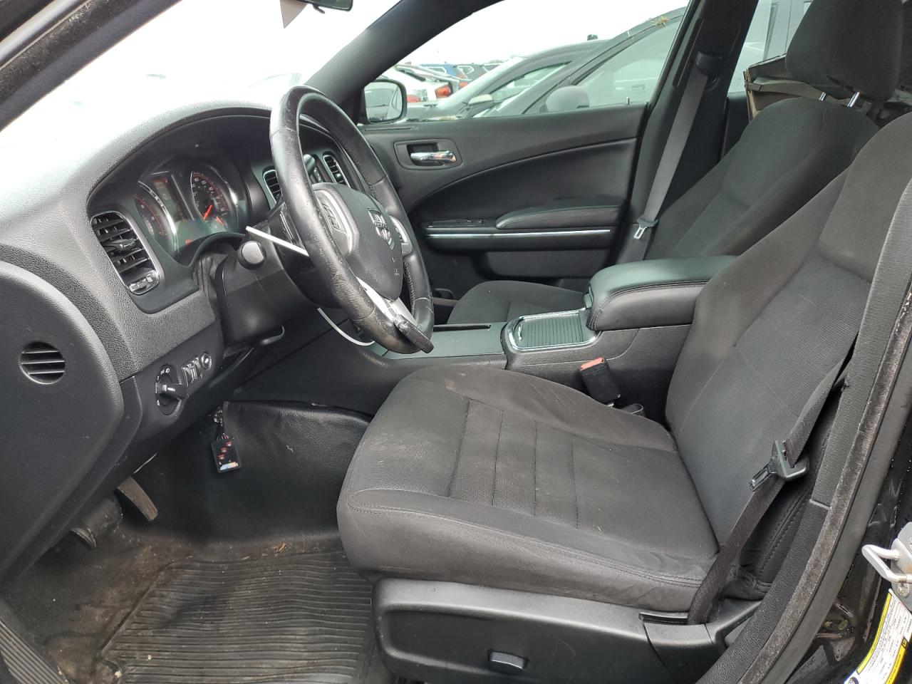 2014 Dodge Charger VIN 2C3CDXAG5EH346655 Copart auction photo, rear end / front end damage thumbnail 7