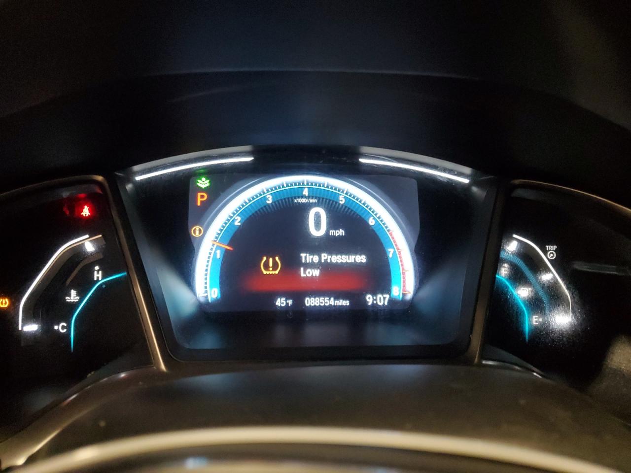 2018 Honda Civic VIN JHMFC1F33JX035860 Copart auction photo, rear end / minor dent/scratches damage thumbnail 9