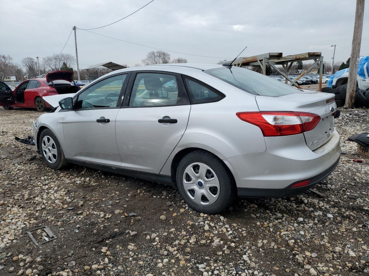 2014 Ford Focus VIN 1FADP3E2XEL369467 Copart auction photo, front end damage thumbnail 2