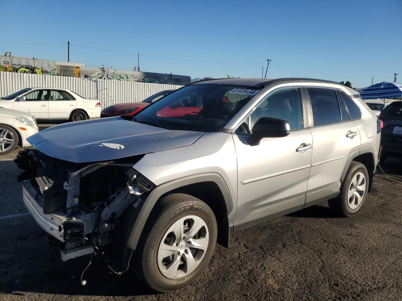 2021 Toyota RAV 4 VIN 2T3H1RFV2MC106105