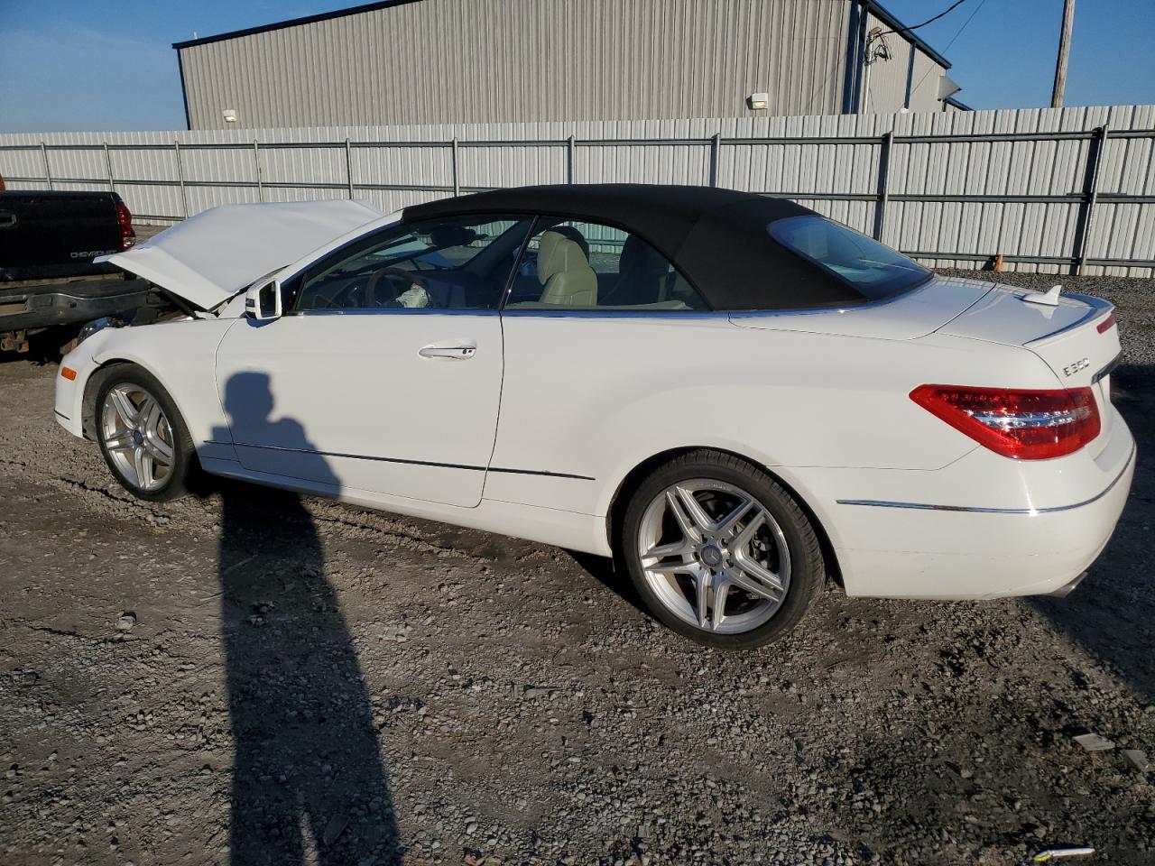 2013 Mercedes-Benz E-klasse VIN WDDKK5KF4DF194123 Copart auction photo, front end damage thumbnail 2