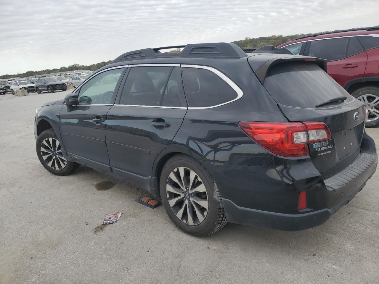 2017 Subaru Outback VIN 4S4BSANC0H3240005 Copart auction photo, side / undercarriage damage thumbnail 2