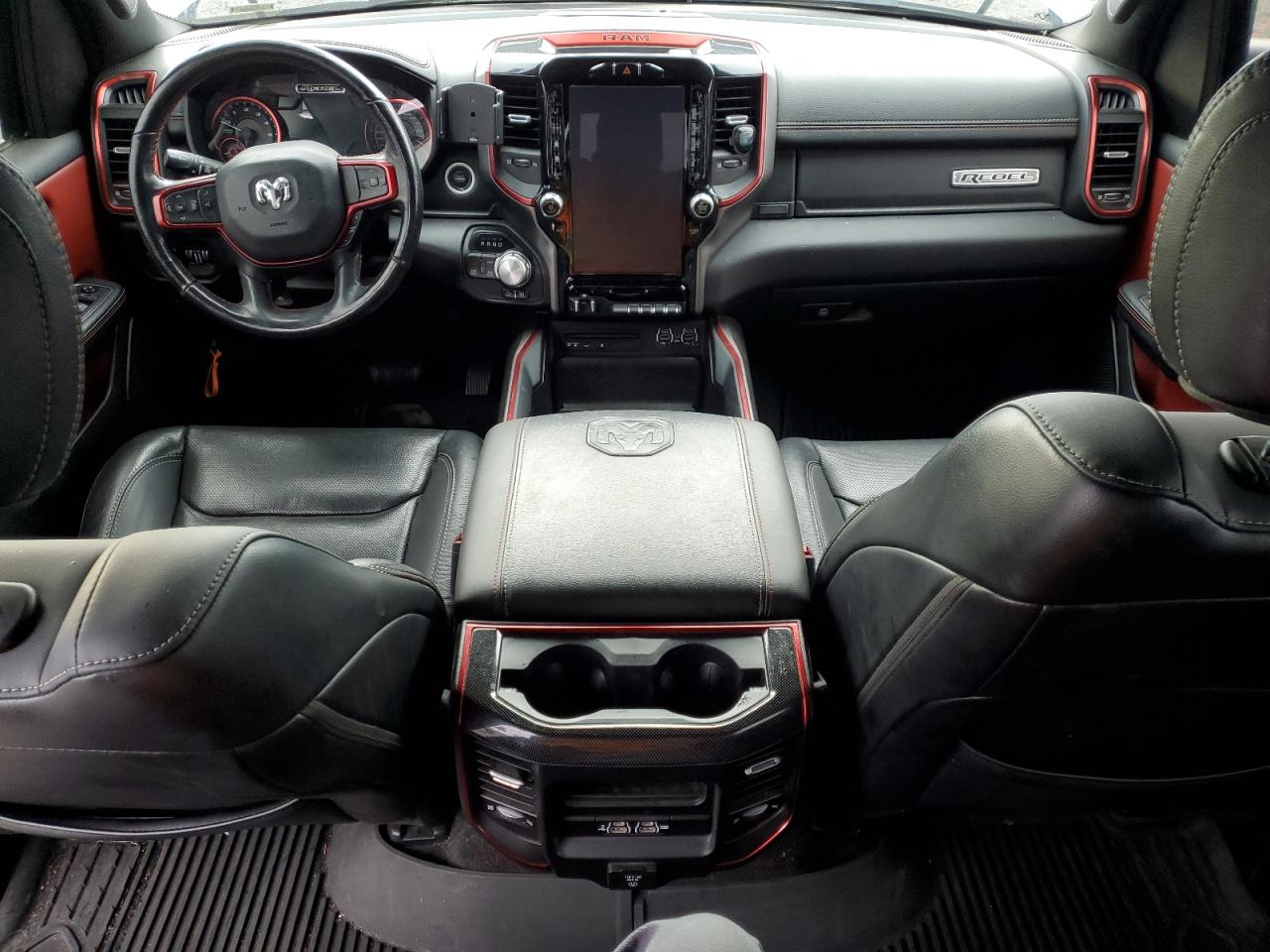 2019 RAM 1500 VIN 1C6SRFLT4KN829612 Copart auction photo, front end damage thumbnail 8