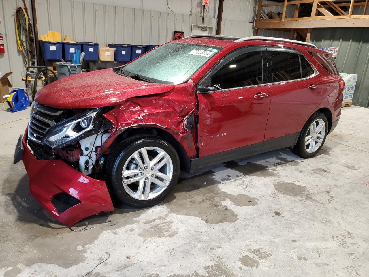 2018 Chevrolet Equinox VIN 3GNAXVEV8JS627922