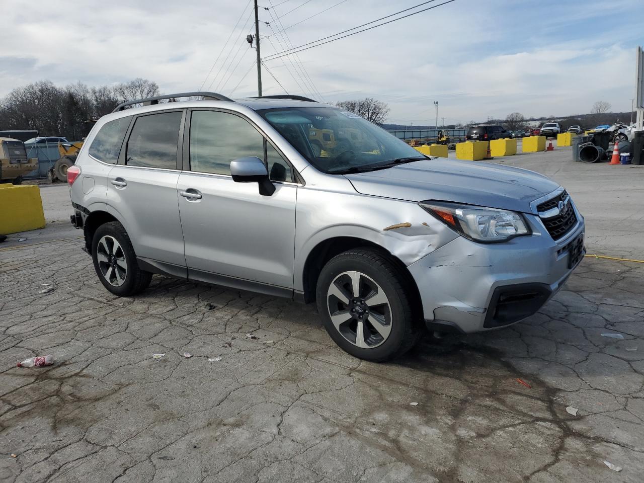 2018 Subaru Forester VIN JF2SJAJC9JH597688 Copart auction photo, rear end / front end damage thumbnail 4