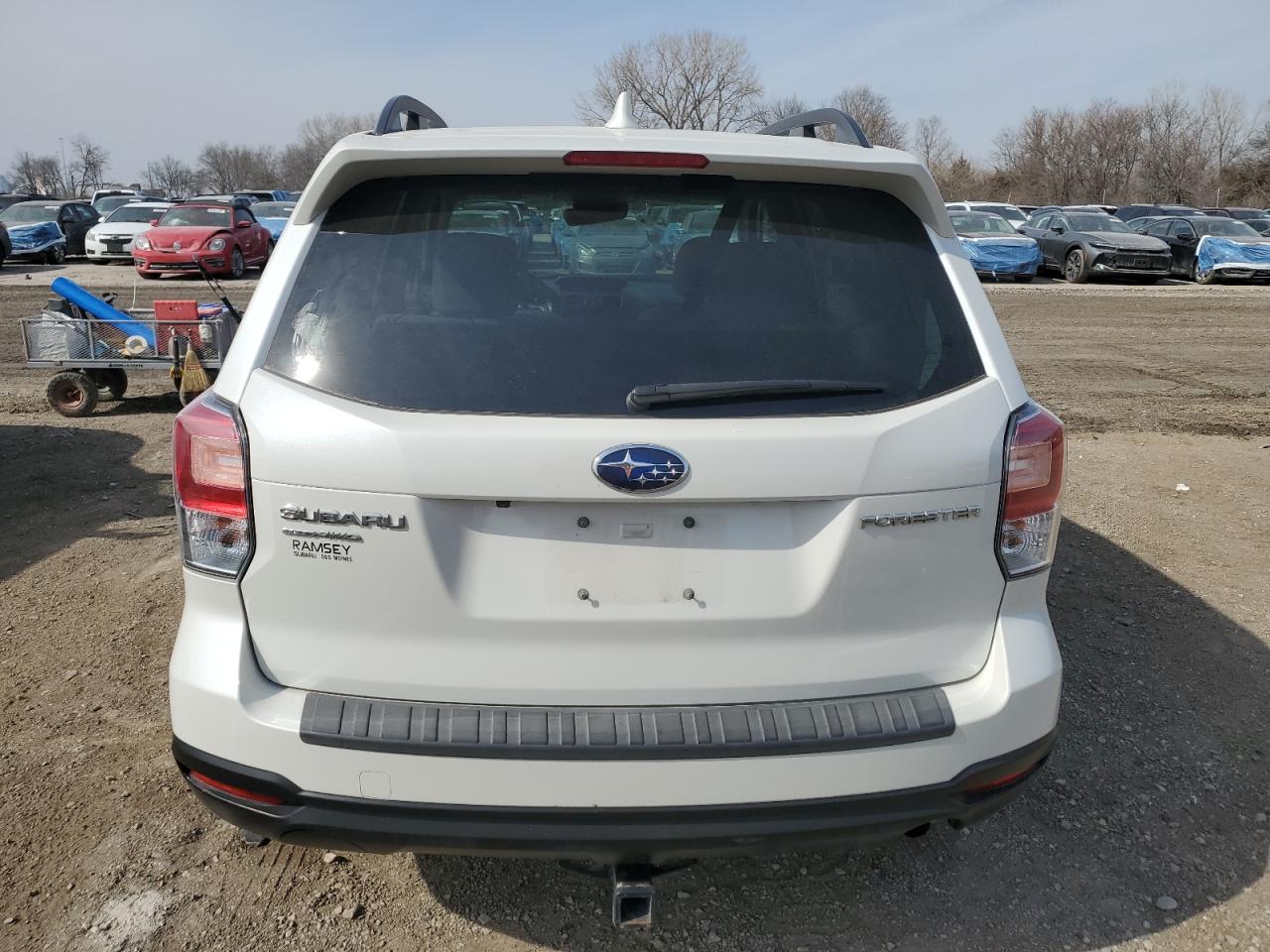2018 Subaru Forester VIN JF2SJAEC3JH569962 Copart auction photo, front end damage thumbnail 6