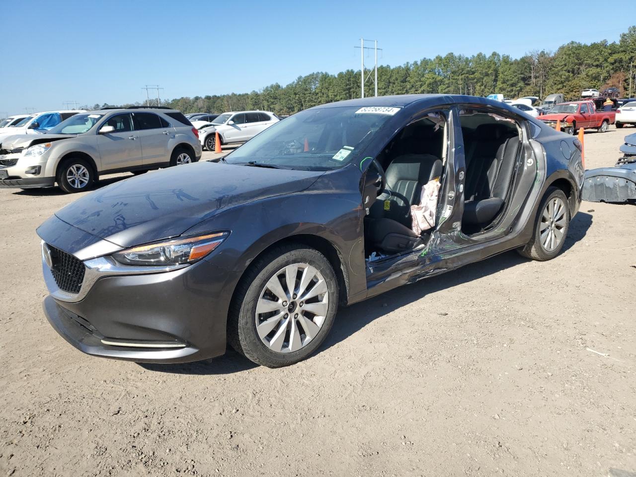2021 Mazda 6 VIN JM1GL1VM1M1600226