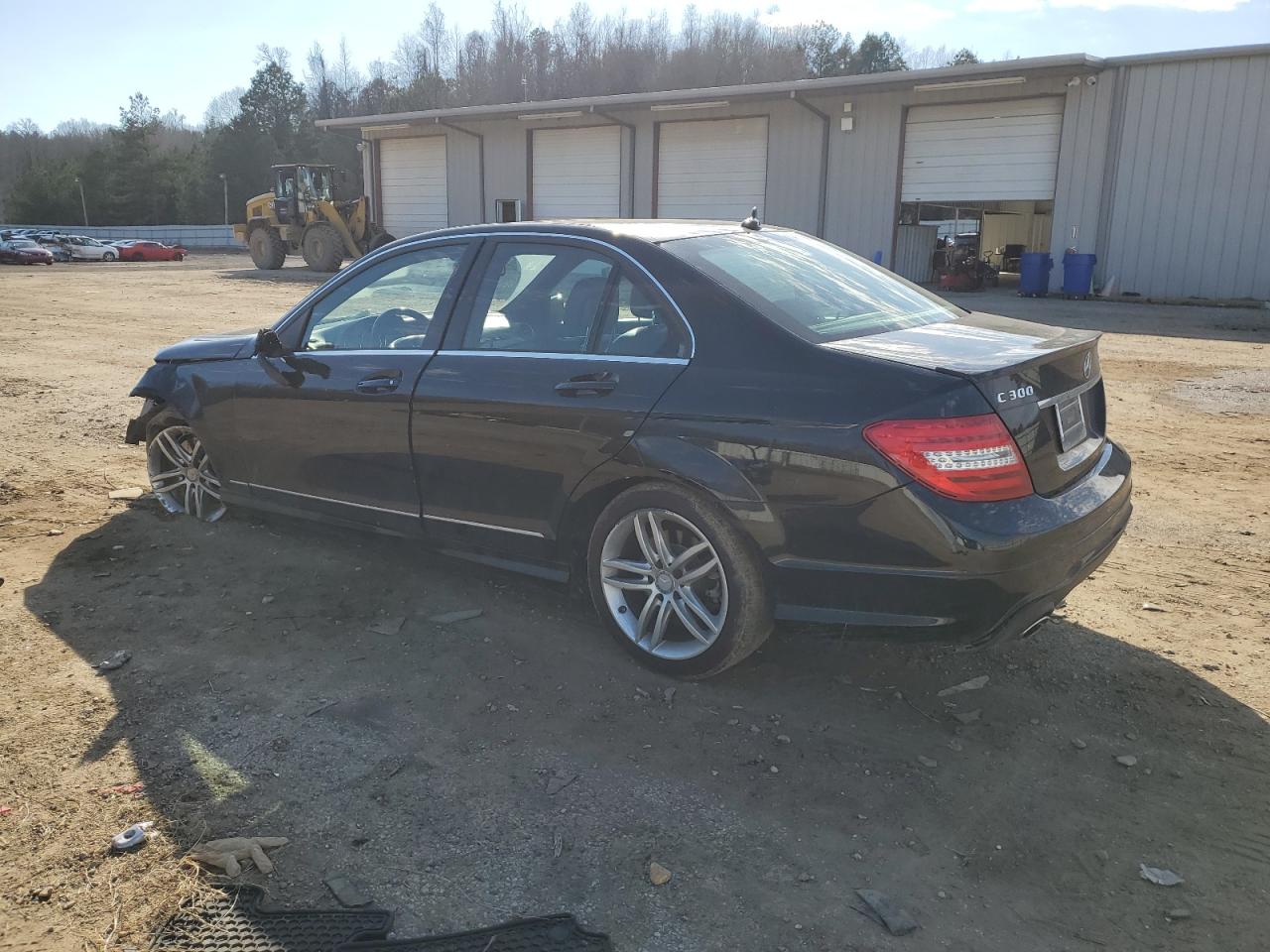 2013 Mercedes-Benz C-klasse VIN WDDGF8AB0DR273278 Copart auction photo, front end / rear end damage thumbnail 2