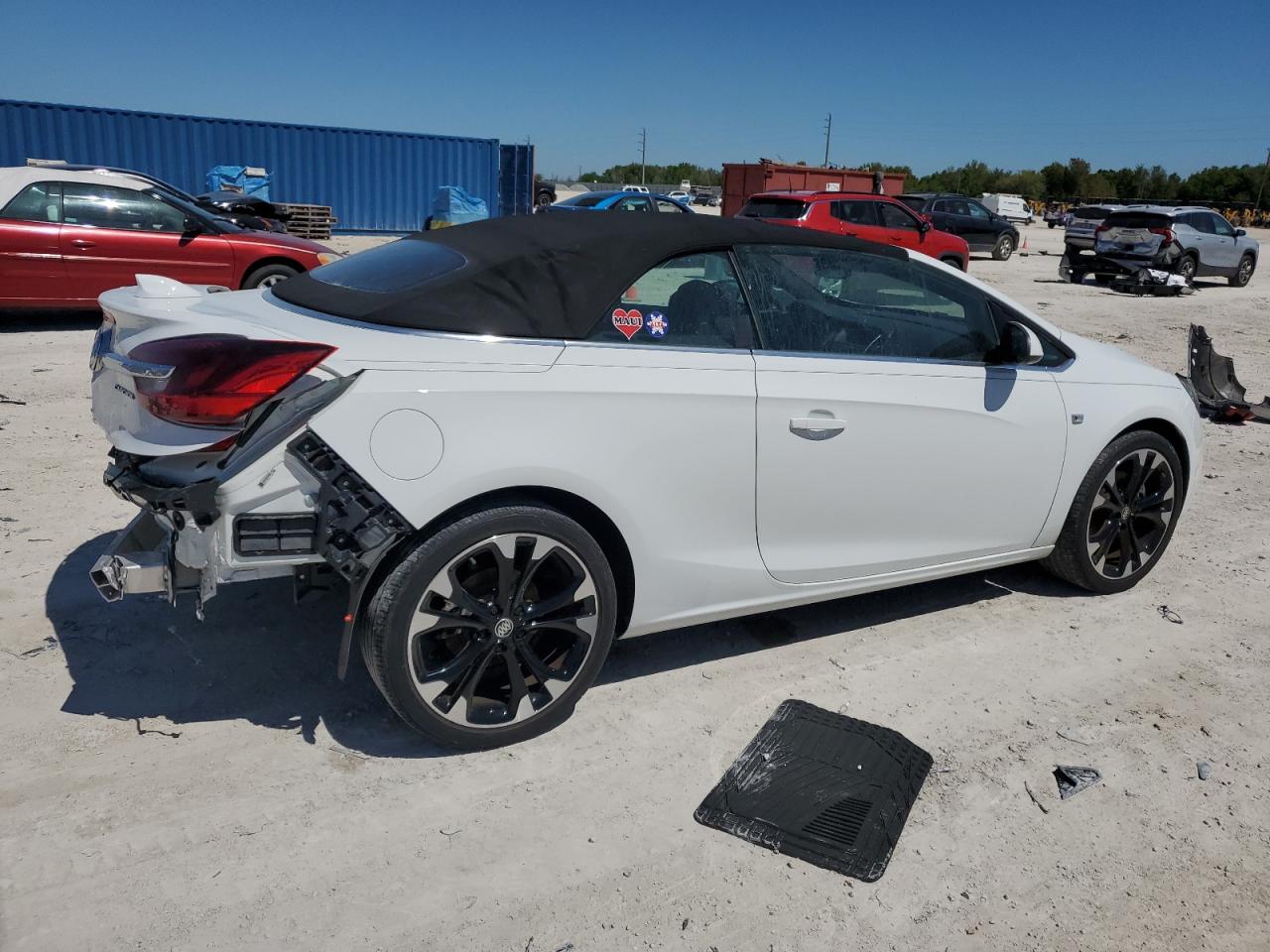 2019 Buick Cascada VIN W04WJ3N51KG320591 Copart auction photo, front end damage thumbnail 3