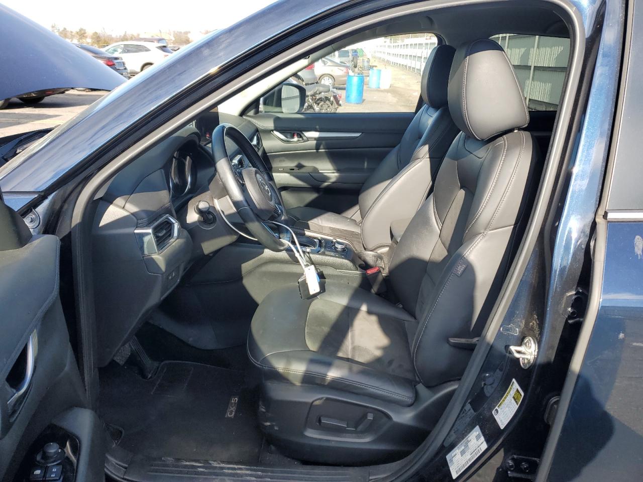 2022 Mazda CX-5 VIN JM3KFBBM2N1597213 Copart auction photo, front end damage thumbnail 7