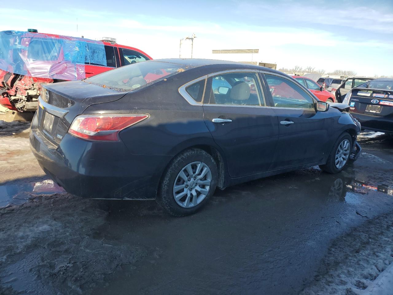 2014 Nissan Altima VIN 1N4AL3APXEN210565 Copart auction photo, front end damage thumbnail 3