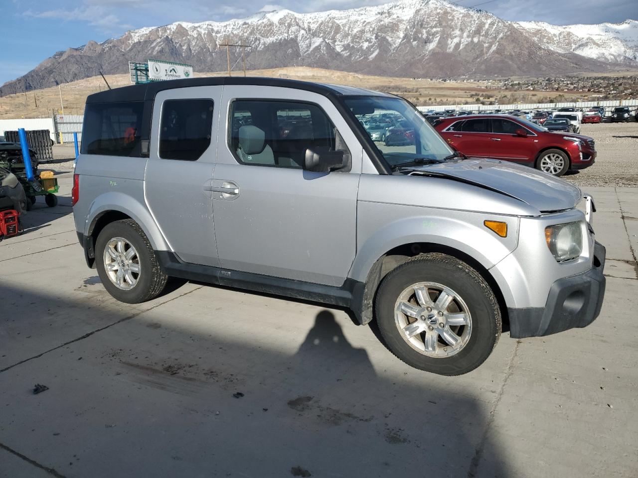 2008 Honda Element VIN 5J6YH28748L008342 Copart auction photo, front end / all over damage thumbnail 4