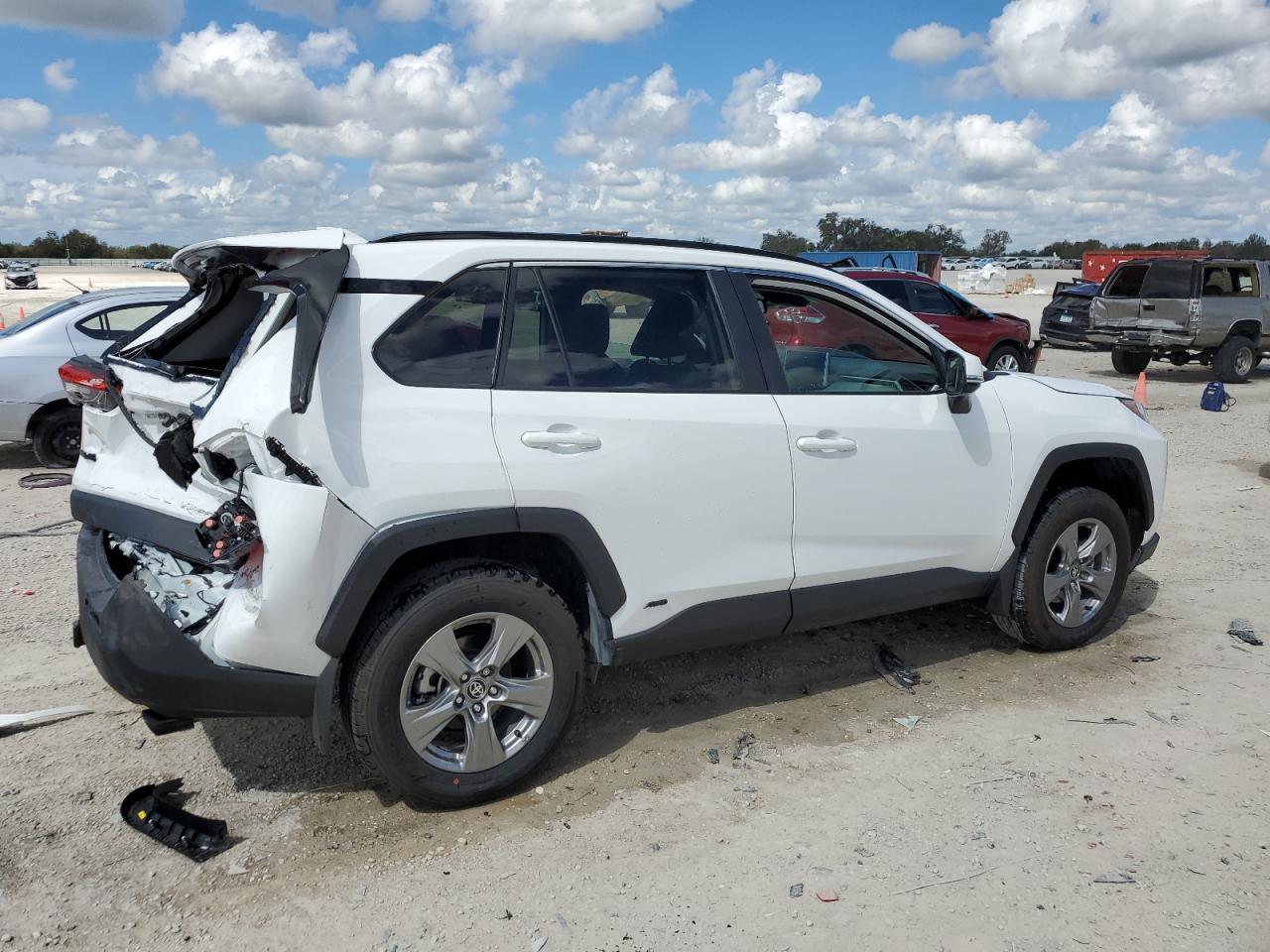 2024 Toyota RAV 4 VIN 4T3RWRFV8RU151674 Copart auction photo, rear end damage thumbnail 3