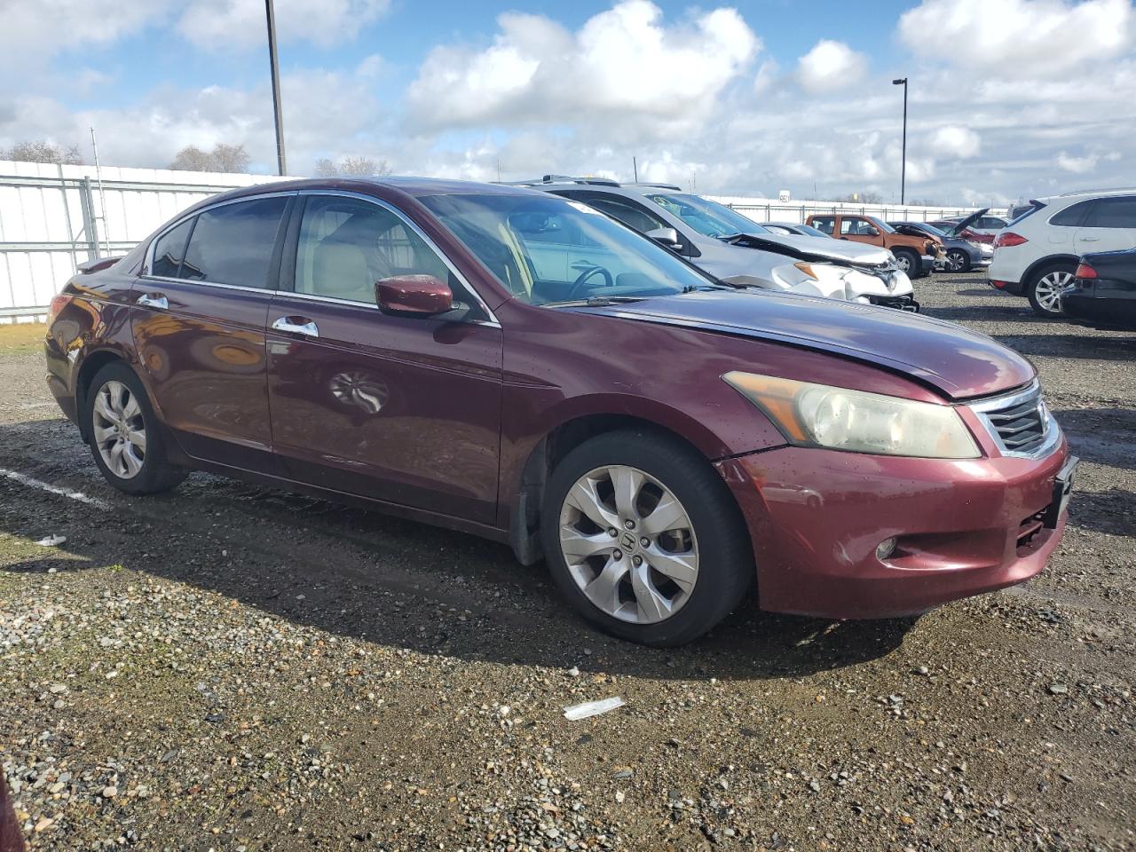 2009 Honda Accord VIN 1HGCP36899A050668 Copart auction photo, front end / rear end damage thumbnail 4