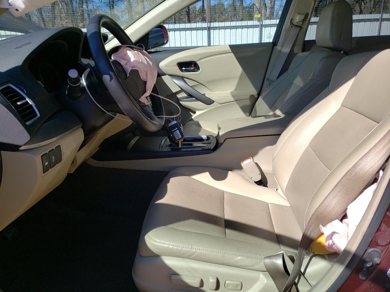 2017 Acura RDX VIN 5J8TB3H57HL021349 Copart auction photo, all over damage thumbnail 7