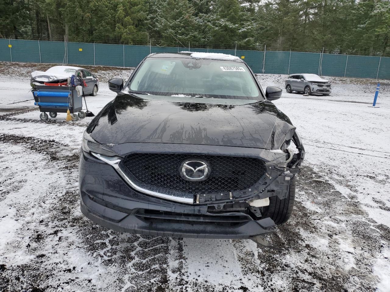 2019 Mazda CX-5 VIN JM3KFBDM1K0672448 Copart auction photo, front end damage thumbnail 5