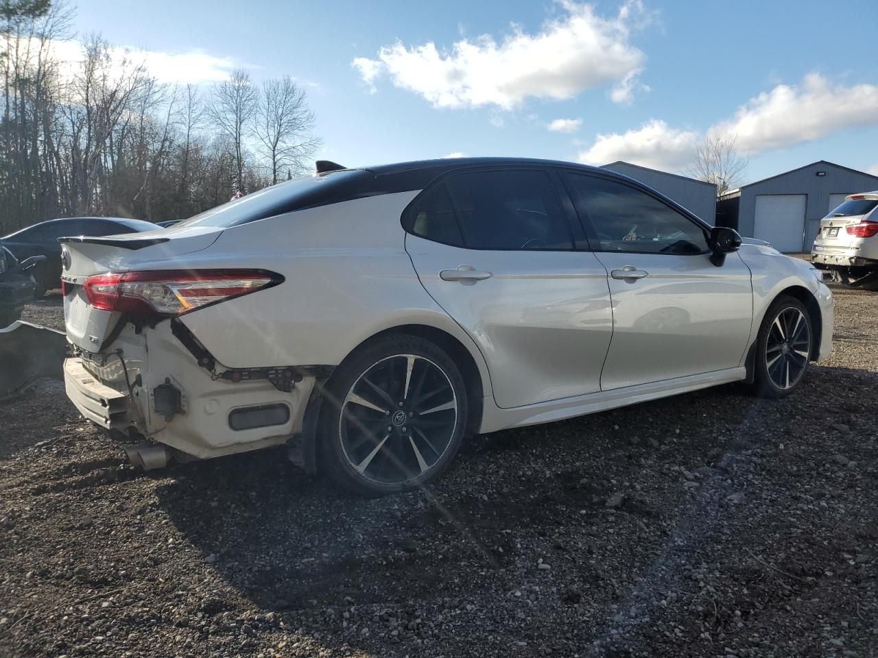 2020 Toyota Camry VIN 4T1K61AK2LU331863 Copart auction photo, rear end / front end damage thumbnail 3