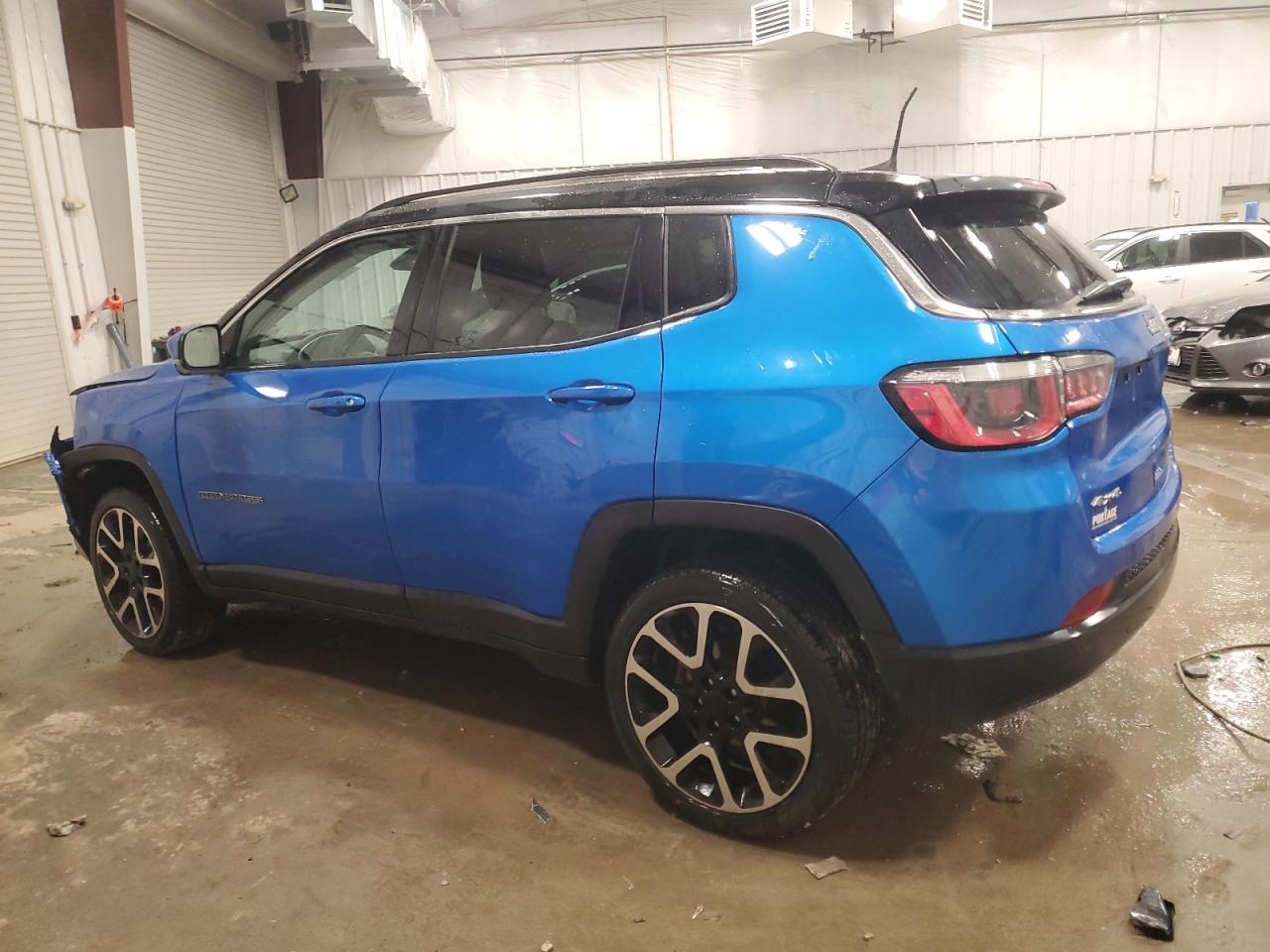 2017 Jeep Compass VIN 3C4NJDCB6HT640493 Copart auction photo, missing/altered vin / front end damage thumbnail 2