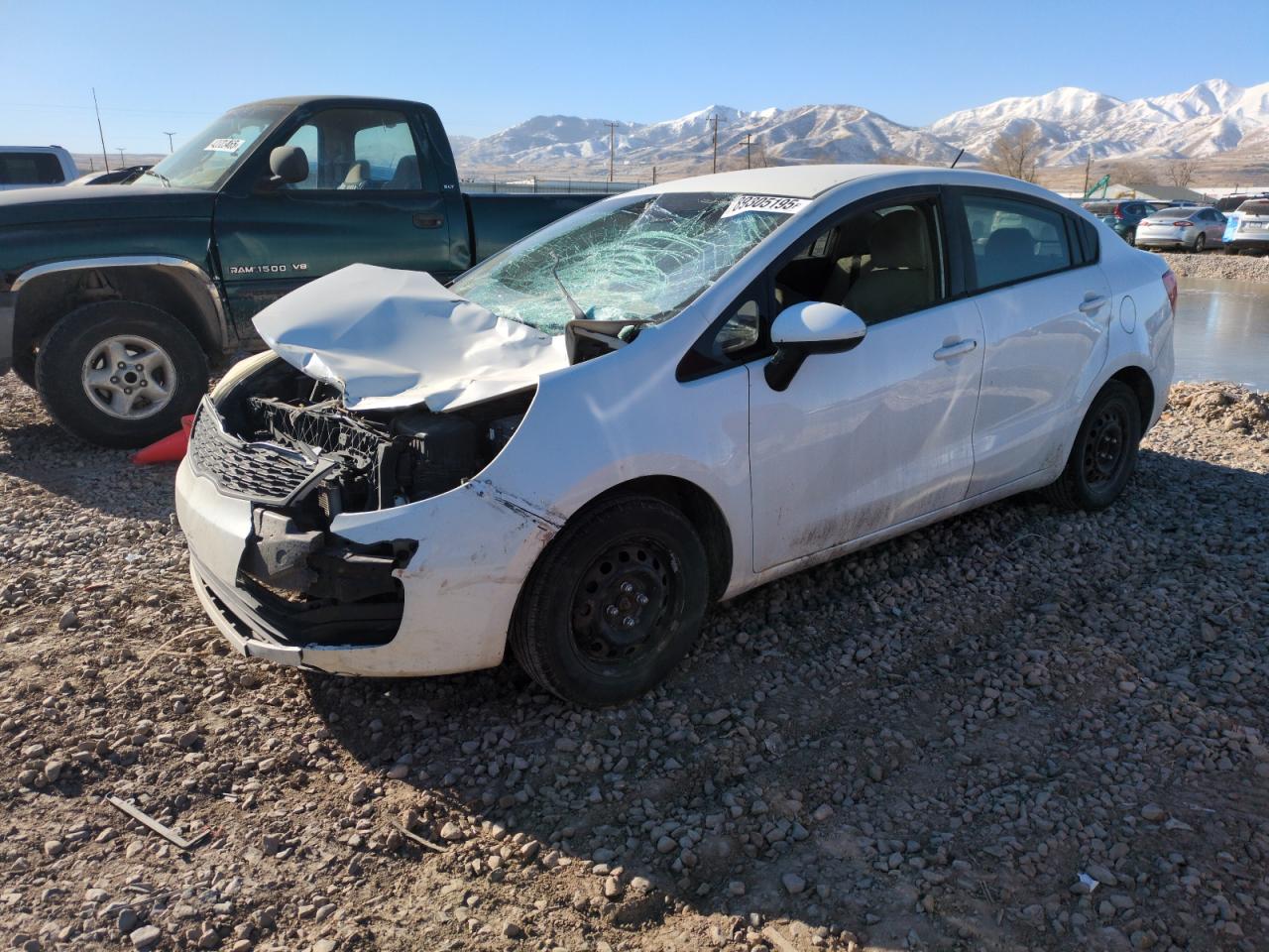 2013 KIA Rio VIN KNADM4A31D6147613