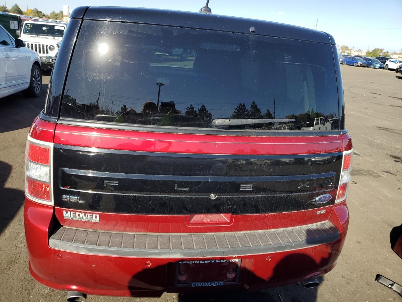 2016 Ford Flex VIN 2FMHK6C82GBA15542 Copart auction photo, front end damage thumbnail 6