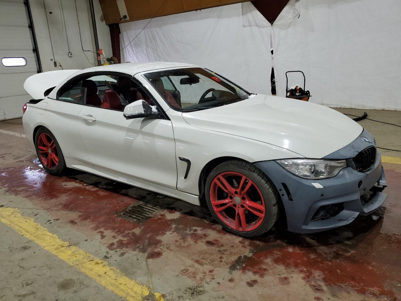 2015 BMW 4er VIN WBA3V5C50F5A78941 Copart auction photo, all over damage thumbnail 4